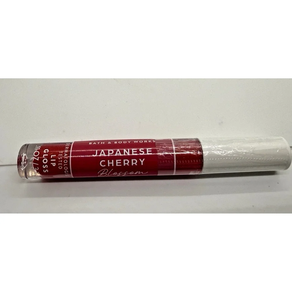 Bath & Body Works Inner Angel Fine Fragrance Mist, Japanese Cherry Lip Gloss Set